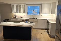 All Phase Electric LLC | Kitchen remodel wired with recessed ceiling lights and under-cabinet lighting | Southern NH