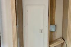 All Phase Electric LLC | New load centre recessed into a finished wall and trimmed out | Southern NH