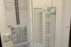 All Phase Electric LLC | Leviton smart panel with a generator interlock and labelled circuit directory | Southern NH