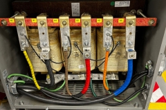 All Phase Electric LLC | Three-phase dry-type transformer with colour-coded primary and secondary terminations | Southern NH